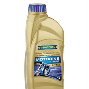 RAVENOL Motobike 4-T Ester SAE 10W-50 Синтетическое моторное масло для мотоциклов