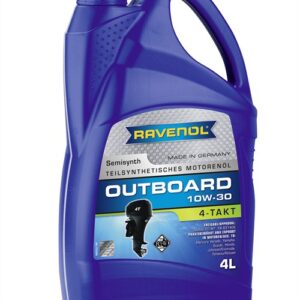 RAVENOL Outboardoel 4T SAE 10W-30 Полусинтетическое моторное масло для лодочных моторов